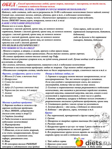 Диета 60 Минус Официальный Сайт Меню На Неделю С Рецептами