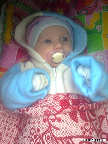 2 фото: Моя малышка!