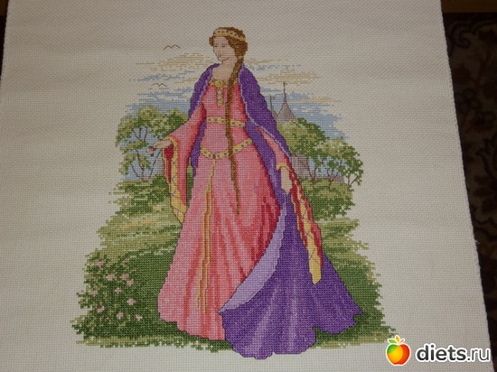 3 фото: вышивка