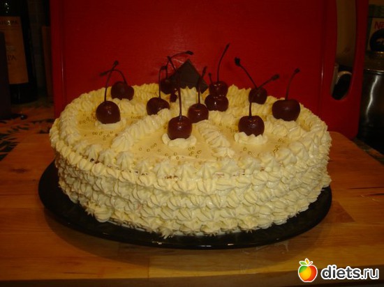 Тортик на годовщину свадьбы, альбом: Мое вредное хобби (родные не должны страдать из-за моей диеты)...