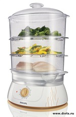 Новая пароварка Philips – вкусные и полезные блюда каждый день!