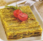 Стрючковая фасоль с яйцом.