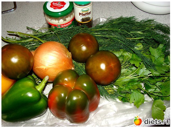 1 фото: Овощная палитра