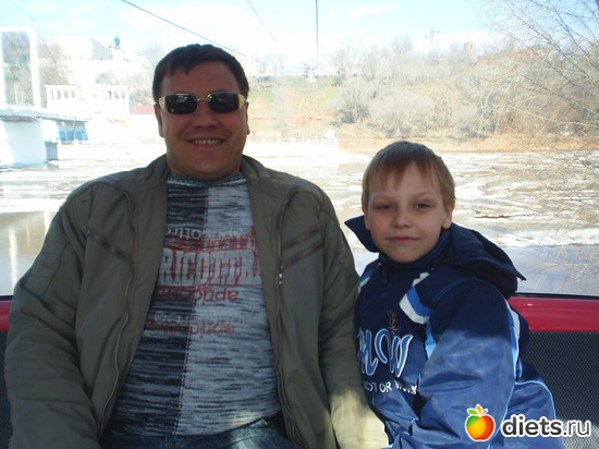 папа с сыном, альбом: моя семья