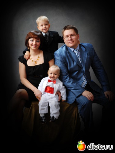2 фото: моя семья