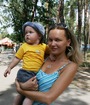 Моя доця Анечка с сыночком