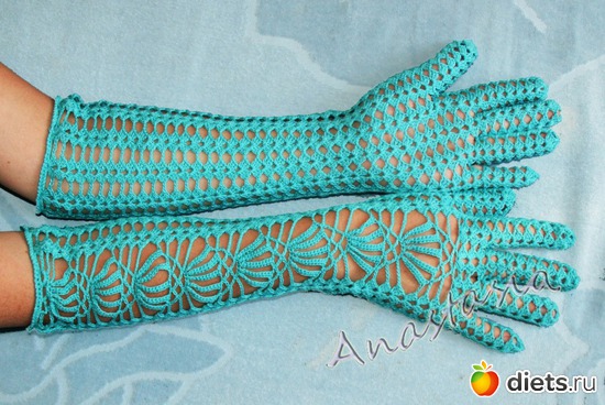 2 фото: перчатки