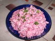 Салат с очень оригинальным сочетанием продуктов