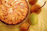 Медовый пирог с грушами