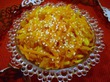 Тыквенный салат с яблоком и творогом