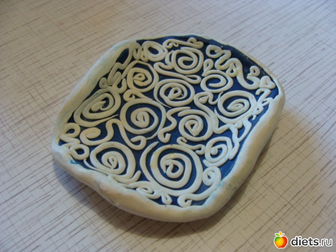 Мыльница "Завитки", альбом: Мылу тоже нужны аксессуары