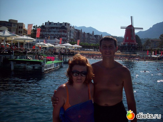 с мужем на катере, альбом: турция