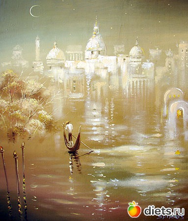 Белый город год: 2008 г. размер: 50х40 см. холст масло