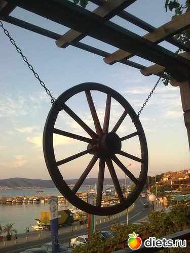 Вид на море из ресторанчика, альбом: Мои путешествия