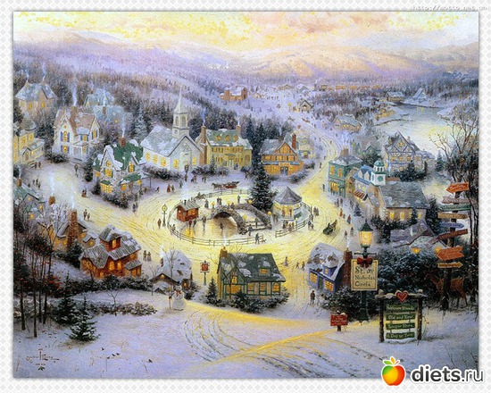 3 :      (Thomas Kinkade)