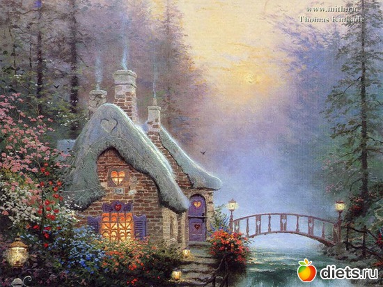 7 фото: Сказочные картины художника Томаса Кинкейда (Thomas Kinkade)