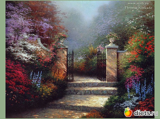 8 фото: Сказочные картины художника Томаса Кинкейда (Thomas Kinkade)