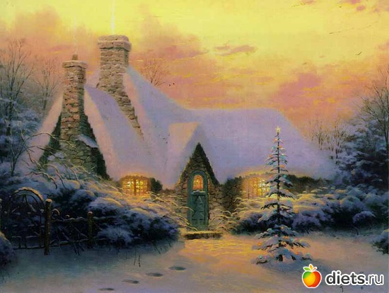 9 фото: Сказочные картины художника Томаса Кинкейда (Thomas Kinkade)
