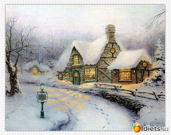 14 :      (Thomas Kinkade)