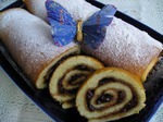 Сладкий рулетик к завтраку