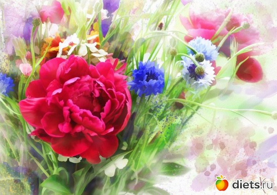 17 фото: Цветы из акварели Alberto Guillen