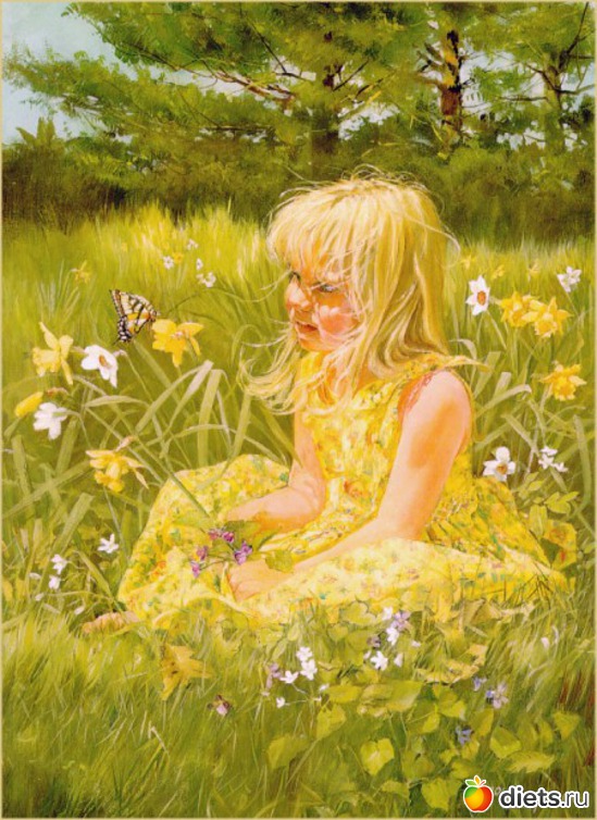 15 фото: Carolyn Blish - нежные акварели
