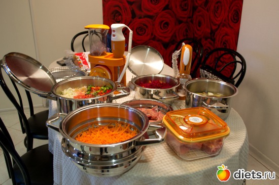 посуда готова к использованию, альбом: Моя посуда Цептер