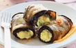 Баклажановые рулетики с рыбкой