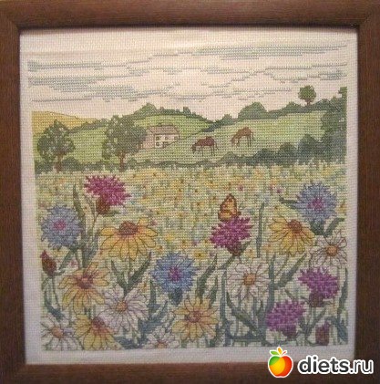 Вышитые картины.