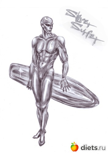 silver surfer, :   