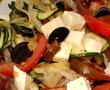 Салат из цуккини с оливками