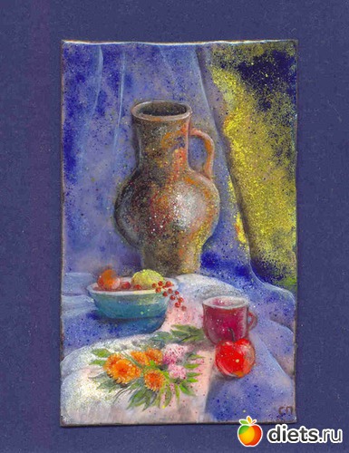 9 фото: Работы внука Саввы(финифть)+ живопись