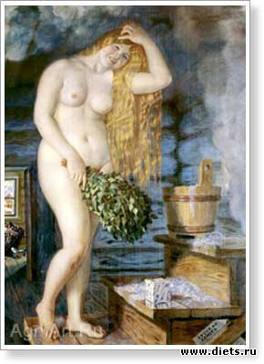 Б.Кустодиев ""Русская Венера