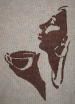 Девушка с кофе