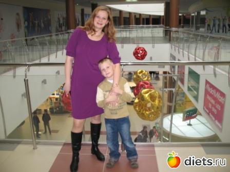 Я мой сын и мои 89 кг (на 5 месяце)