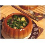 Рыба в горшочке с картофелем.