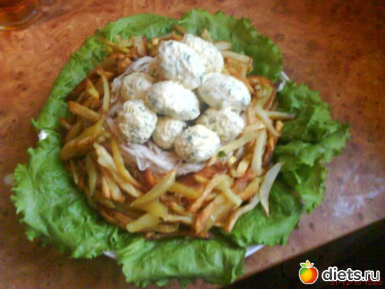 Гнездо глухаря,вот такой был салатик, альбом: Всего по немногу