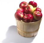 Ведро с яблоками