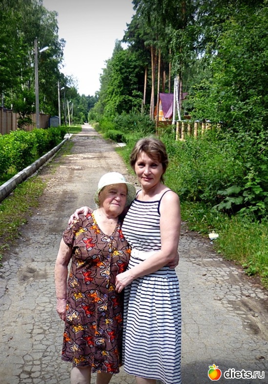 мамочка (85 лет), всегда - за!, альбом: прогулка в лесу