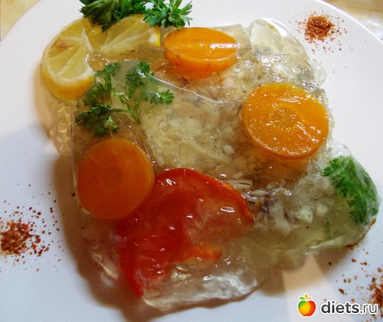 заливное из минтая, альбом: Мои блюда