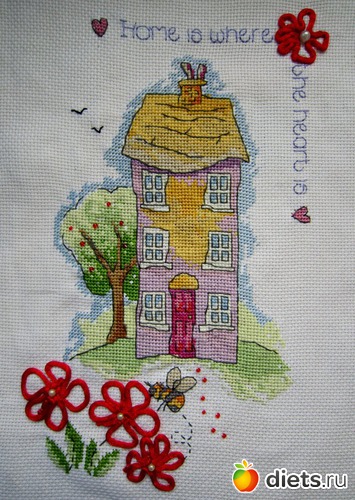 ключница, альбом: Вышитые картины.