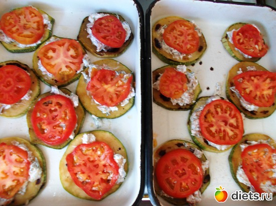 ингредиенты "гамбургера" из кабачков., альбом: Мои блюда