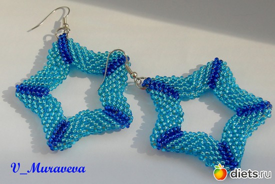 Серьги "Звездная фантазия", альбом: Мое хобби