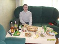 У свекрови, Пасхальный стол.