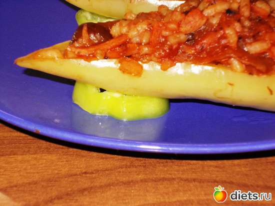 лодочки из перца, альбом: Мои блюда