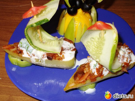 лодочки из перца, альбом: Мои блюда