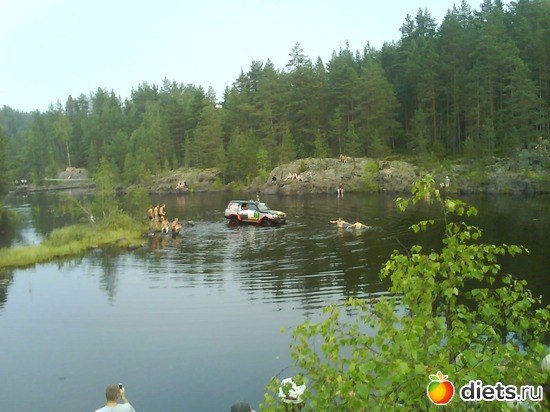 Гирвас, состязание внедорожников, альбом: Карелия