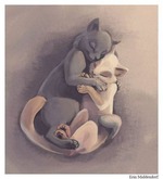 Вот за что люблю котов)))