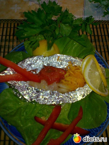 рыба с овощами в фольге, альбом: Мои блюда