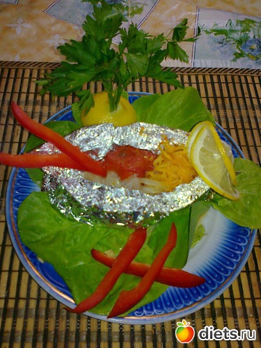 рыба с овощами в фольге, альбом: Мои блюда